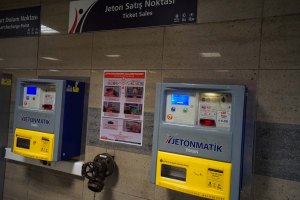 Metro Token Machine (4TL) - Sisli Station
