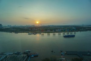 View from Hotel Room - Saigon