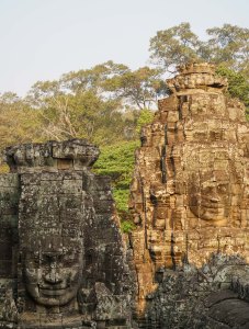 Angkor Thom - Tower Faces