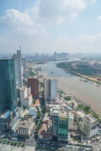 Saigon River from Bitexco Tower