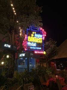 Angkor Night Market Signage