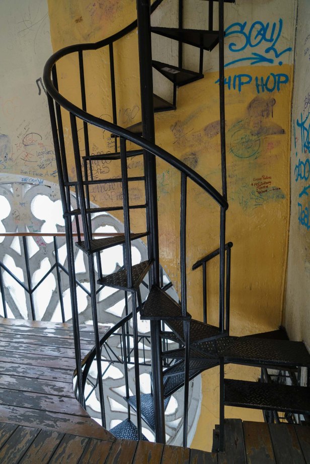 Ecuador Basilica del Voto Nacional Tower Stairs 08.28.17