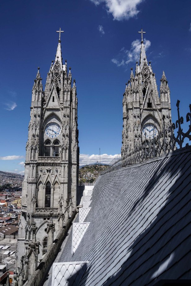 Ecuador Quito Basilica Tow copy