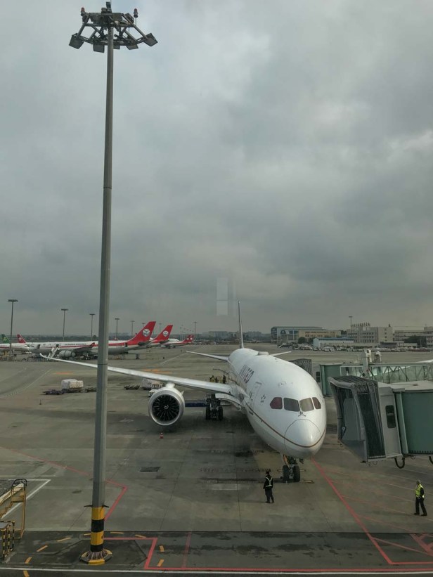 Chengdu CTU Airport Flight to SFO