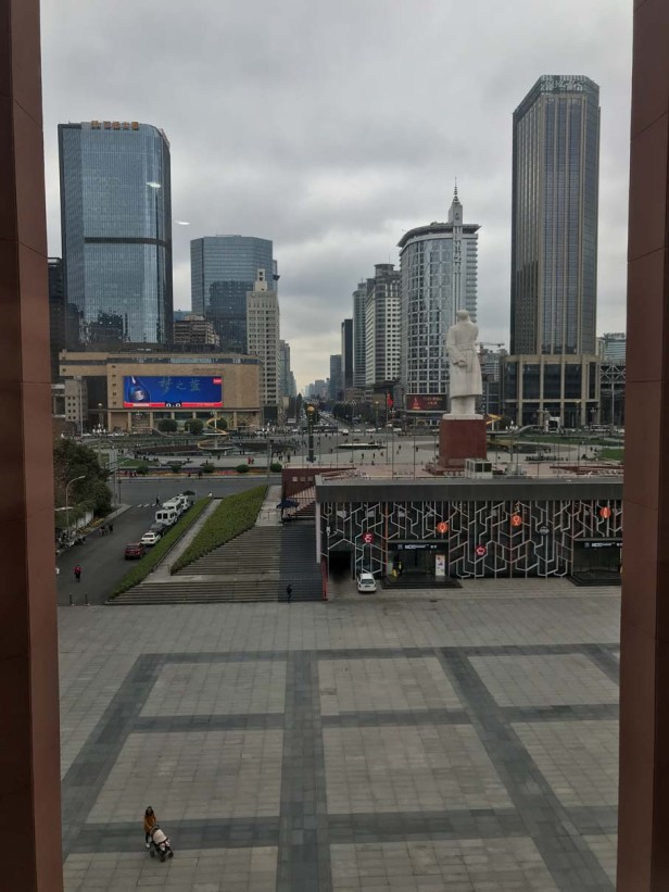 Chengdu Mao Statue from Sichuan Science Museum
