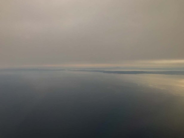 PEK-SFO Over Pacific Ocean 2